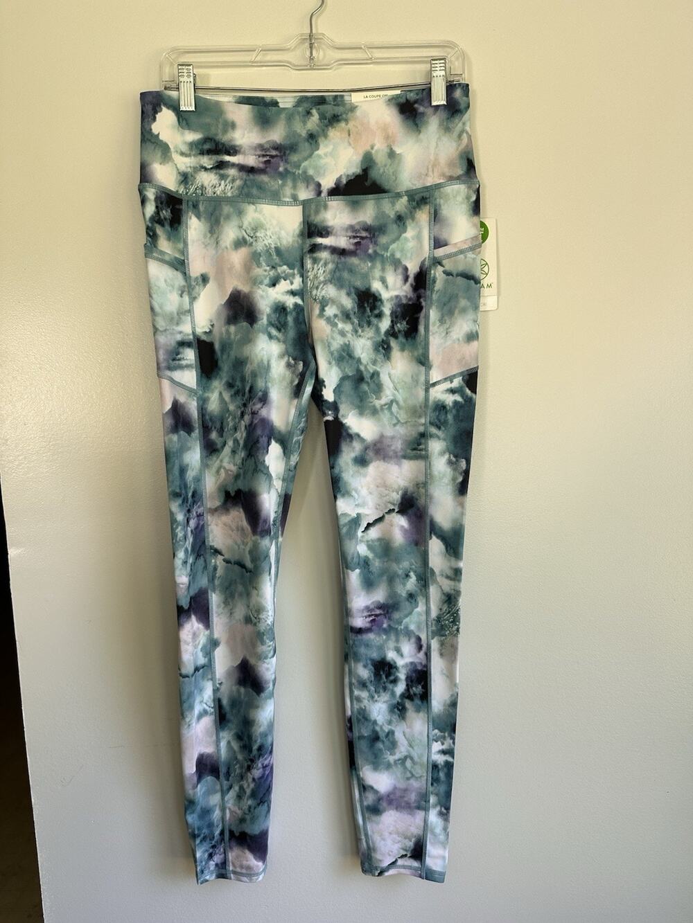 Gaiam Om Fit High Rise Yoga Leggings NEW Size Large